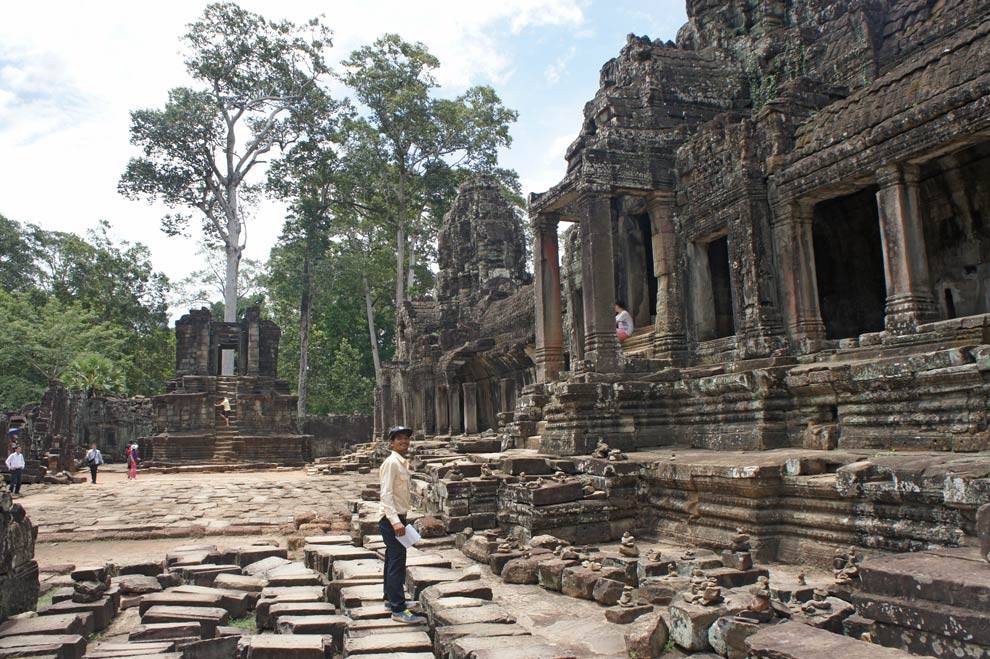 Ruinas de los templos de Angkor de ruta por Camboya templos de Angkor de ruta por Camboya