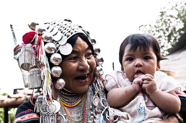 Mujer Akha Mujer AKha