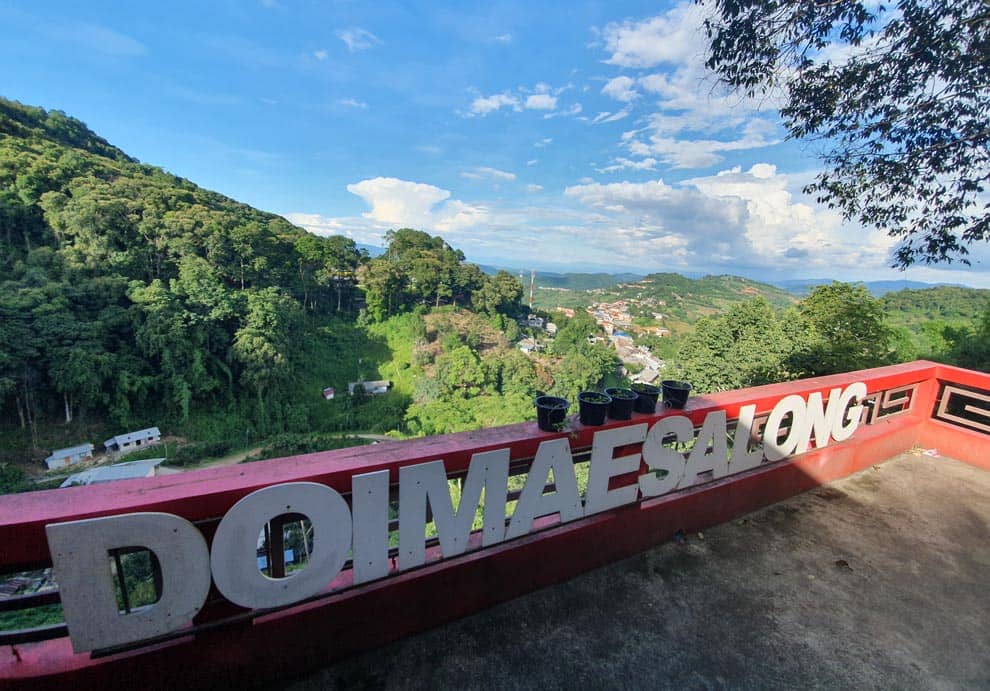 Balcón Mae Salong Balcón de Mae Salong