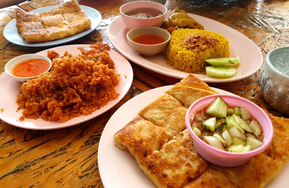 Comida de Bang Ki Roti Arab Comida musumlana en Ranong