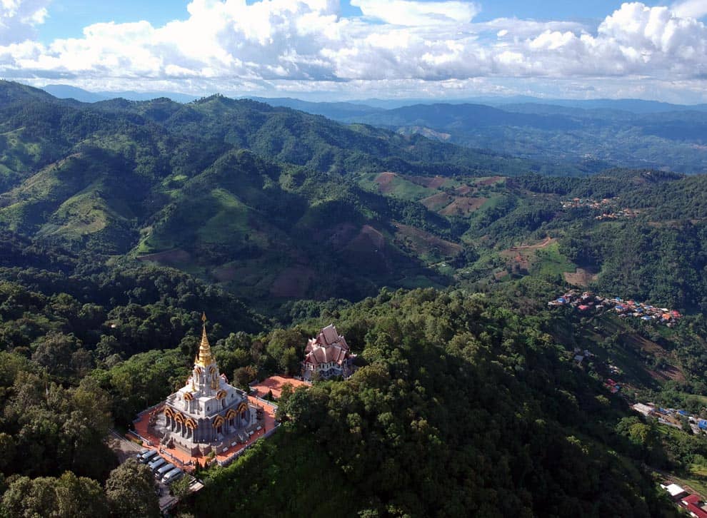 Paisaje de Mae Salong Paisaje de Mae Salong