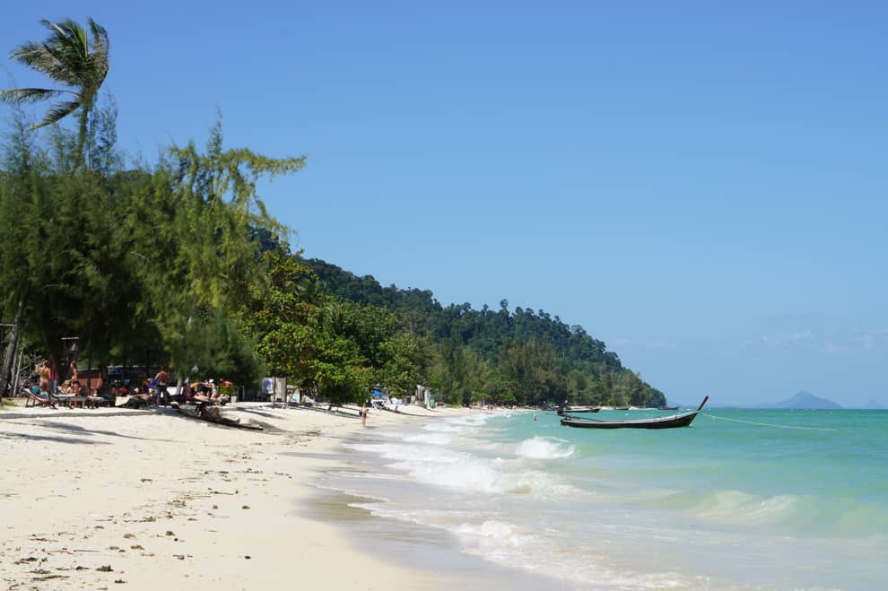 Playa de Koh Ngai Koh Ngai long beach