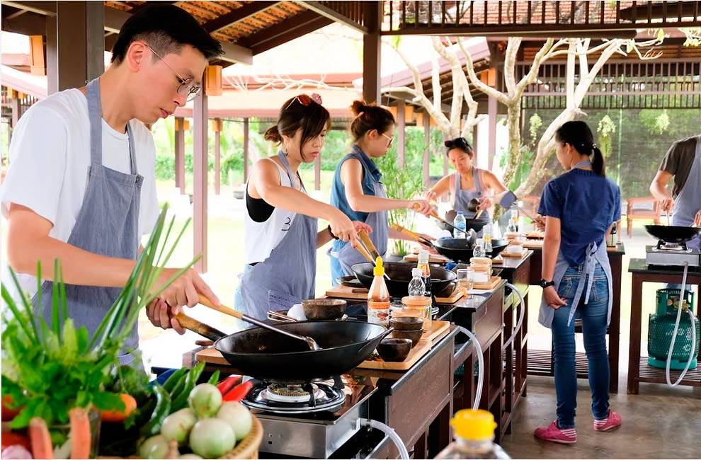 clase de cocina Clase de cocina en Chiang MAi para familias