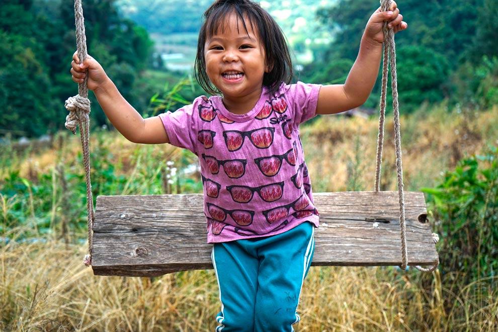 Doi Inthanon Niño en Doi Inthanon