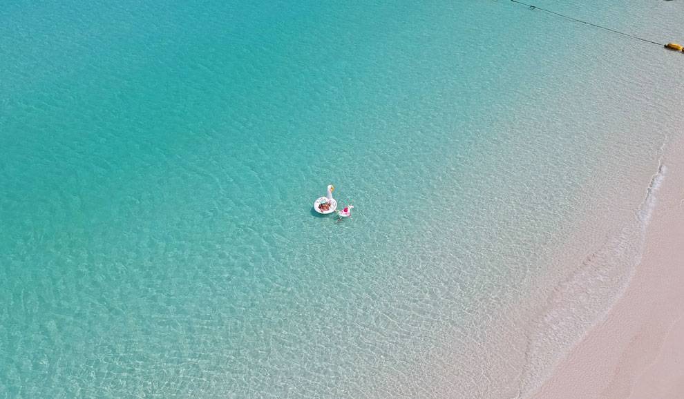 Lluvias en Tailandia Playa sin lluvias en Tailandia