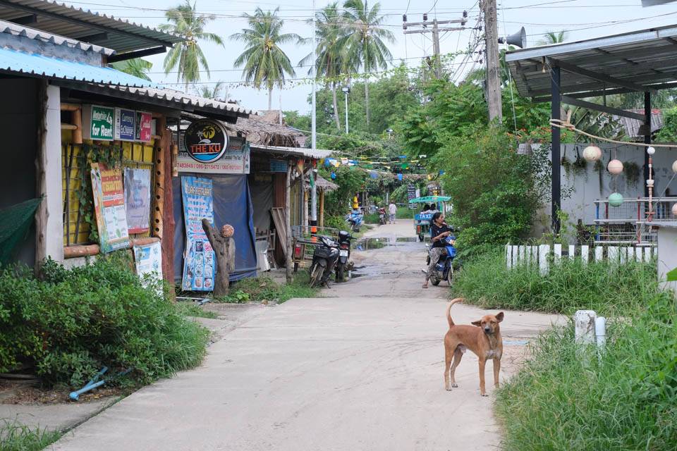 calle en koh muk Calle de la isla de Koh Muk