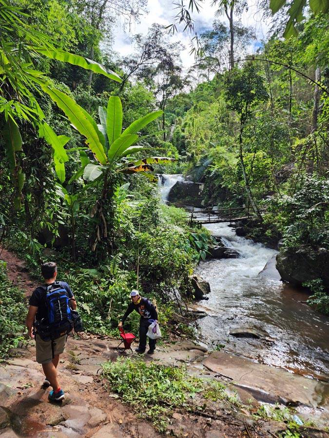 Empezando el trekking Empezando el trekking