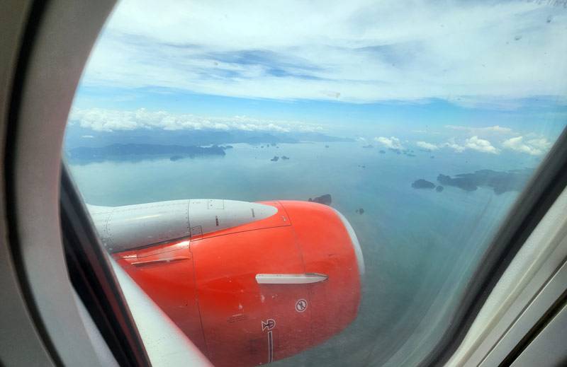 Aterrizando en Phuket