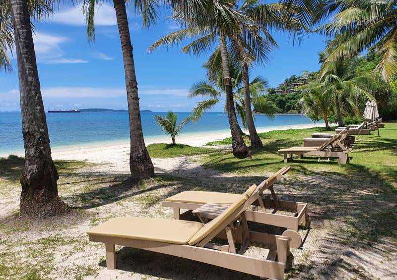 La playa del Cape Panwa