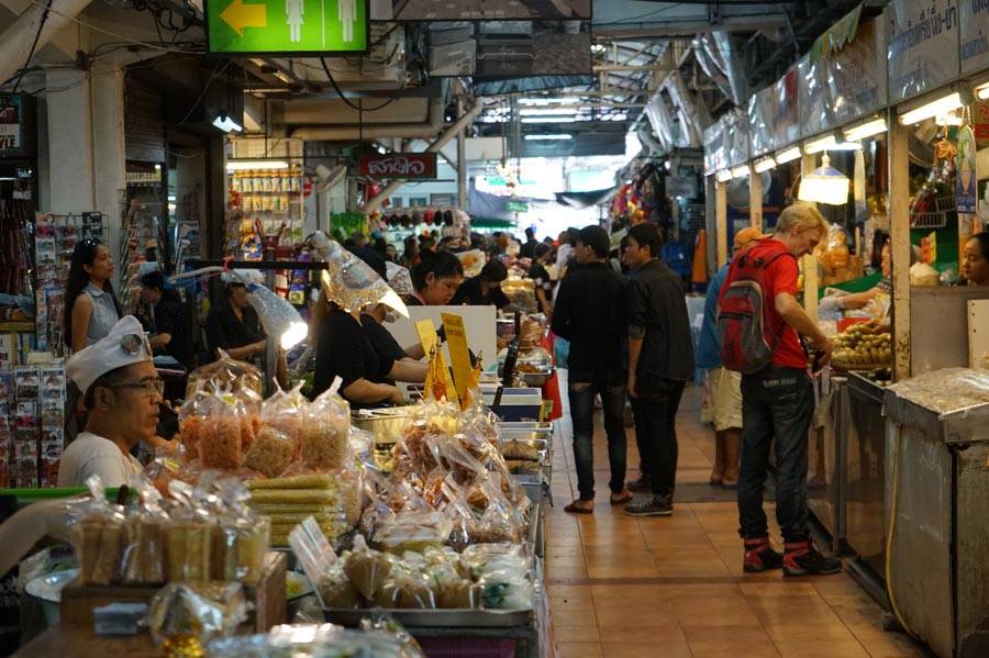 Meracdo más importante Mercado Wararot - Guía Chiang Mai - Mundo Nómada