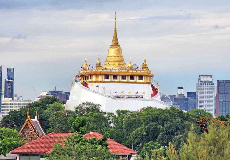 Monte Dorado Qué ver en Bangkok - Mundo Nómada
