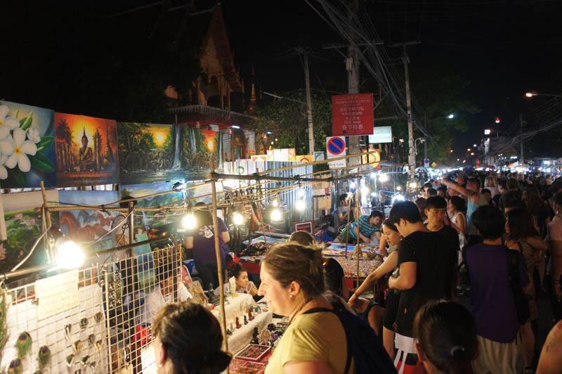mercado nocturno de Pai