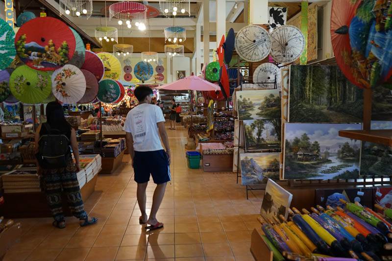 tienda de artesania tailandesa