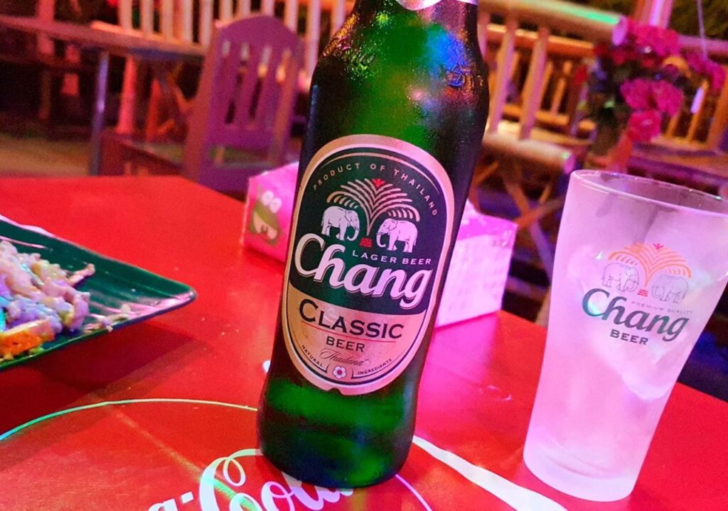 cerveza Chang Tailandia