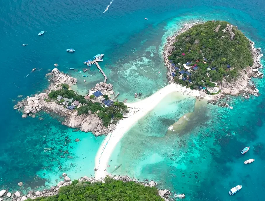 luna de miel en Koh Tao