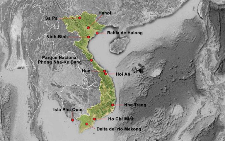 Vietnam destinos